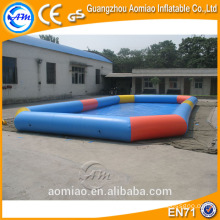 Piscina inflable inflable del rectángulo grande walmart / alquiler inflable de la piscina